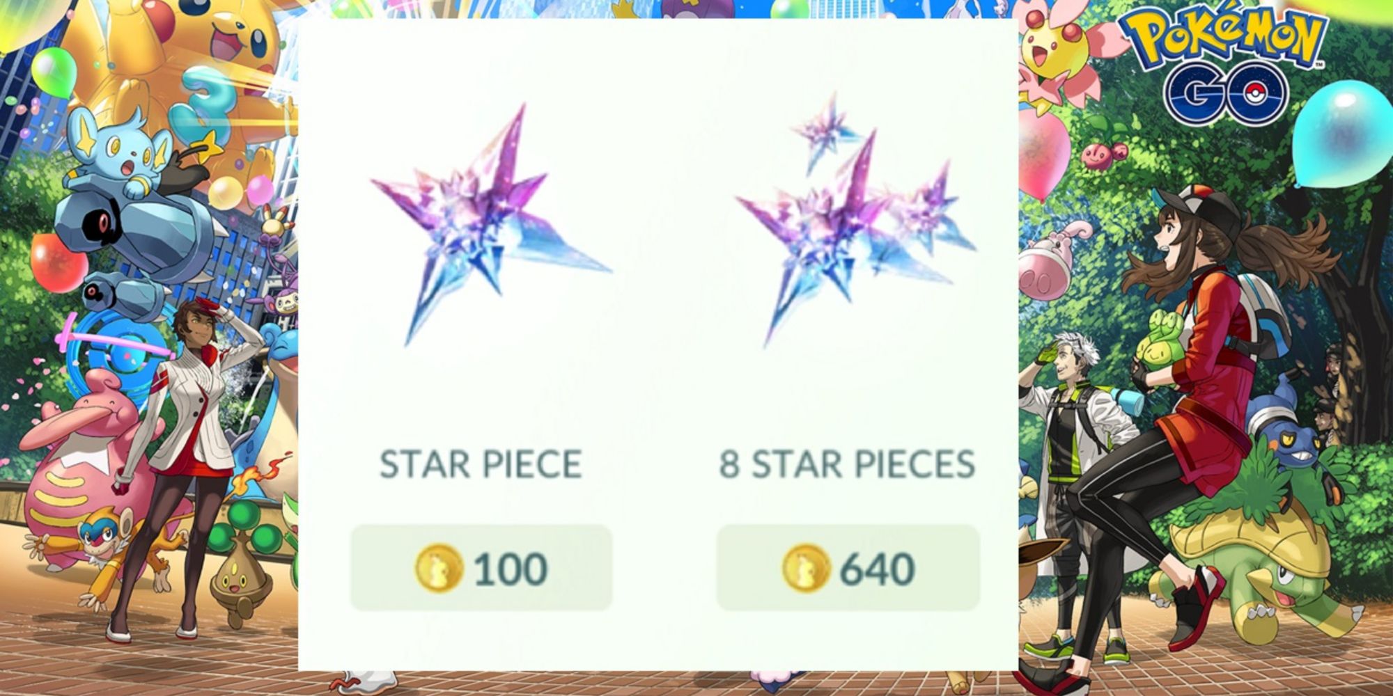 Pokemon GO Buying Star Pieces In The Shop