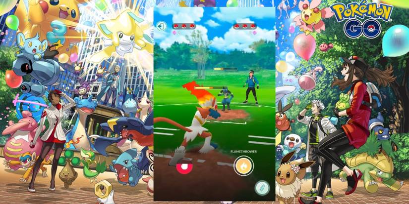 Pokemon GO Getting Into A Trainer Battle