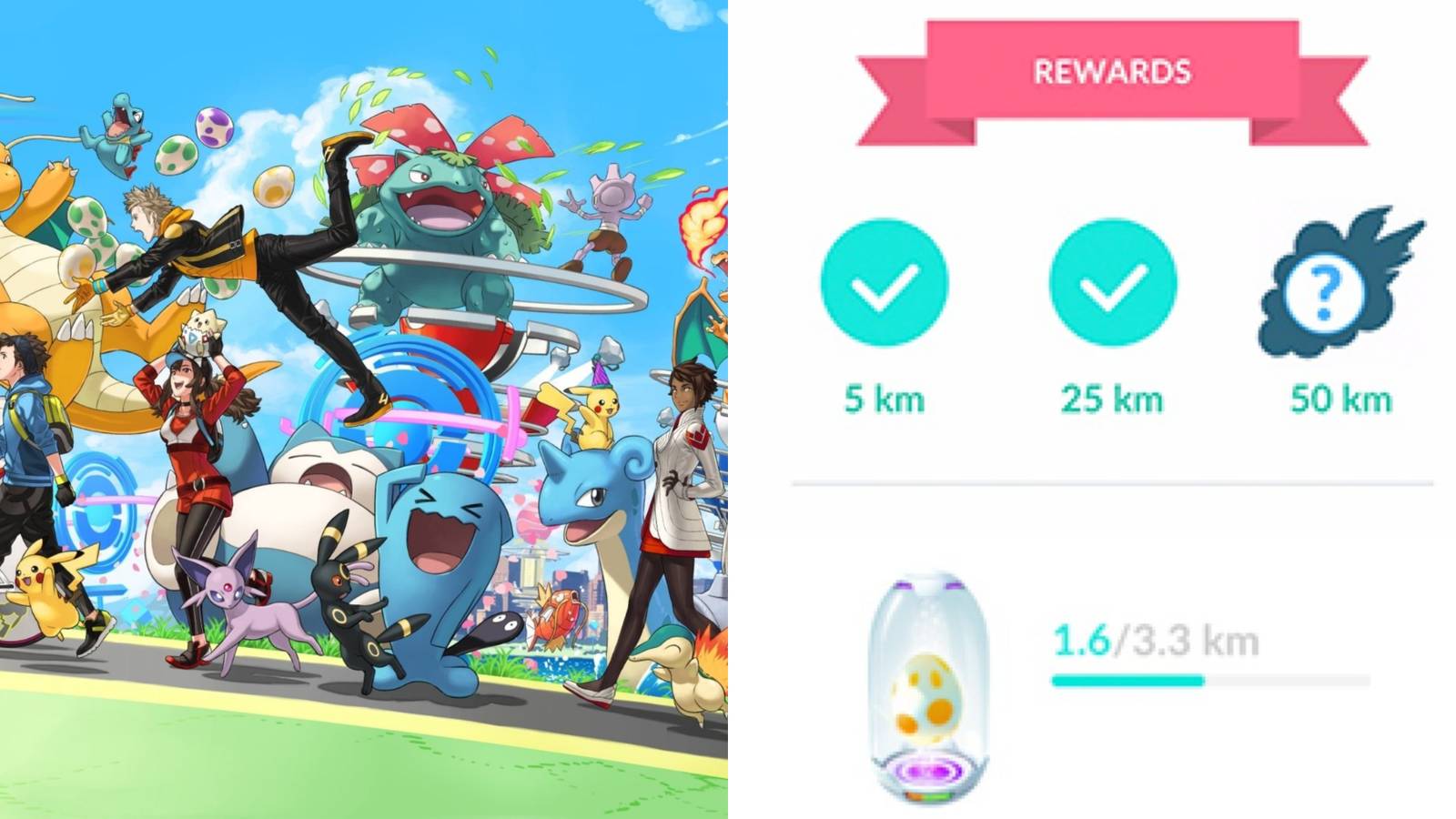 Pokemon GO Turn On Adventure Sync Collage Wallpaper And Rewards