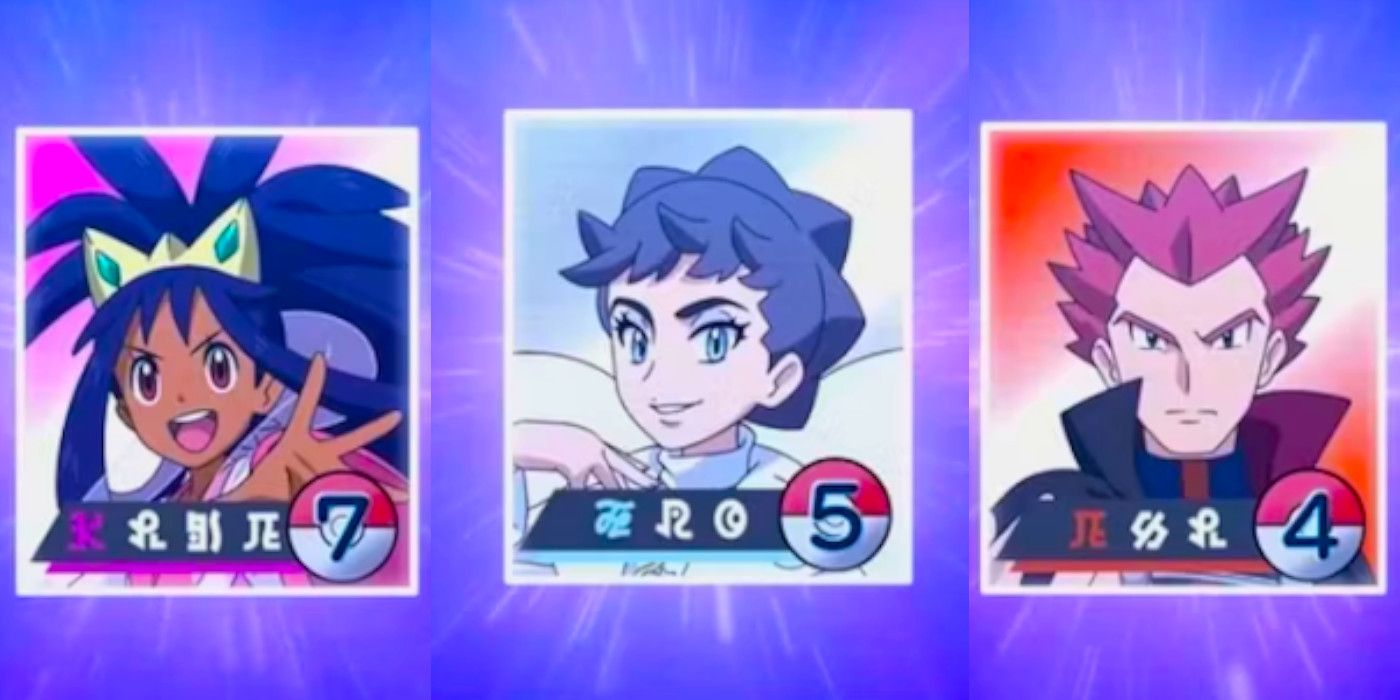 Pokemon Journeys Who Should Not Be In The Masters Eight Iris #7, Diantha #5 and Lance #4