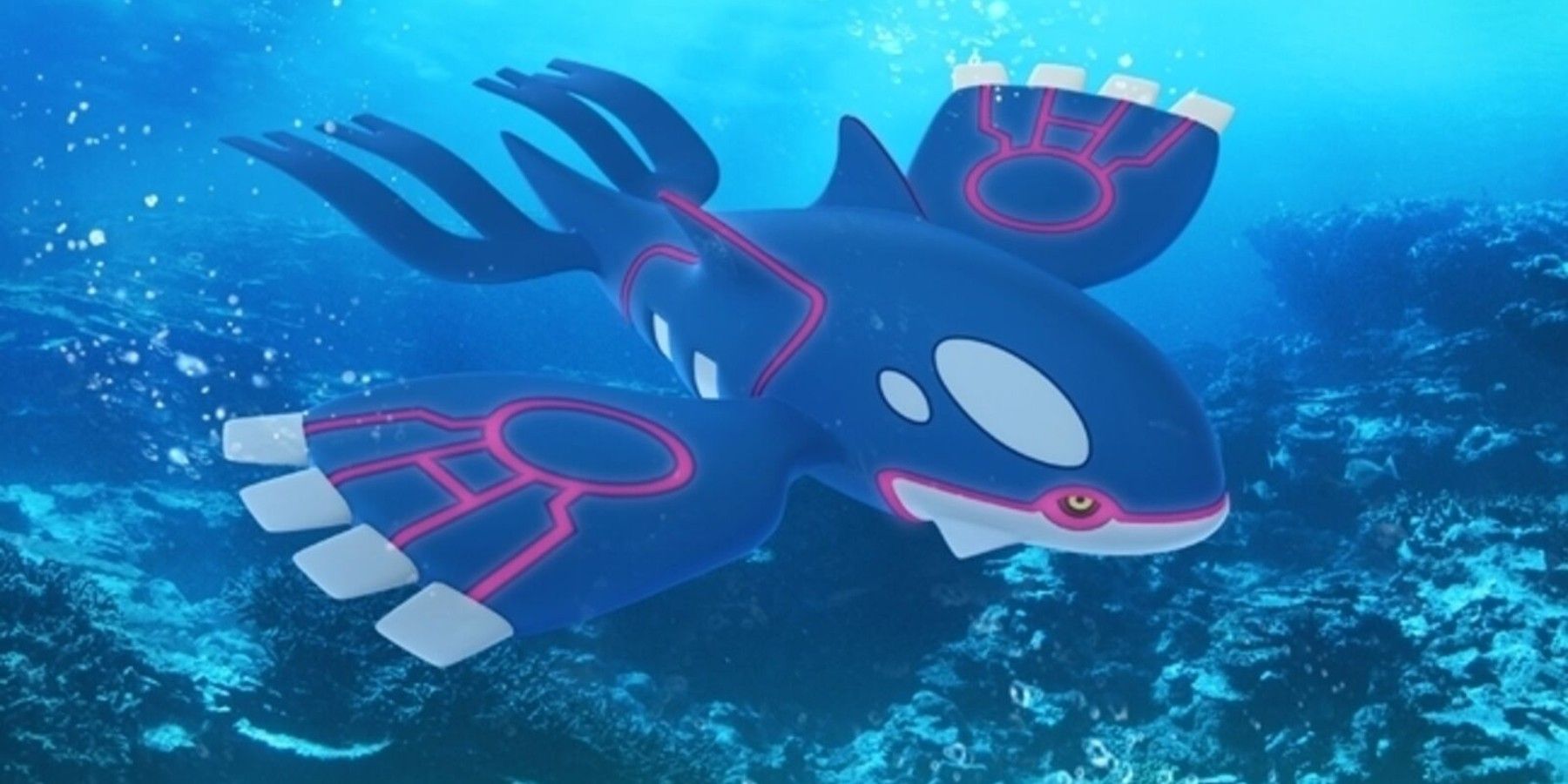 Pokemon Fan Creates Awesome Painting of Kyogre