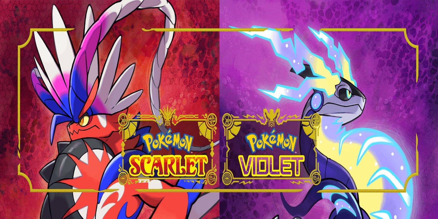 Pokemon Scarlet and Violet Banner