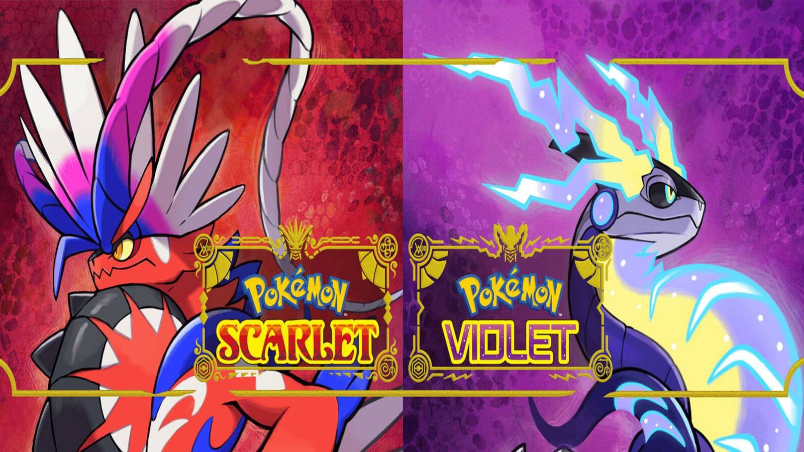 Pokemon Scarlet and Violet Banner