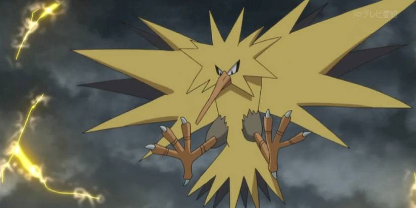 Zapdos in the Pokemon anime