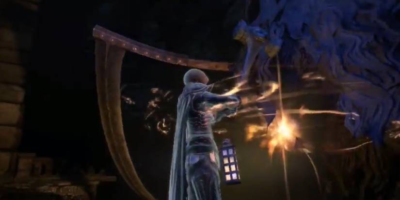 Preparing a spell against Death up close