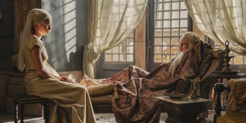 House of the Dragon Princess Rhaenyra with Queen Aemma