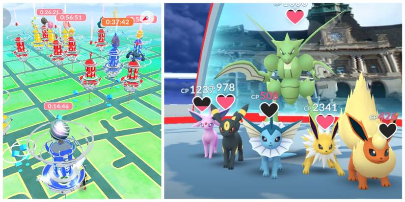 Raids & Gyms Pokemon GO