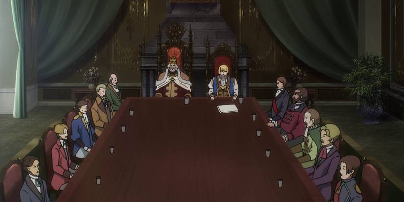 Re-Estize Meeting Concerning Sorcerer Kingdom – Overlord IV Episode 8
