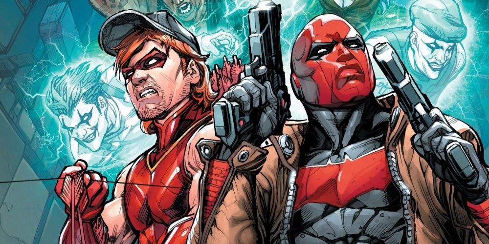 red hood and arsenal from red hood/arsenal
