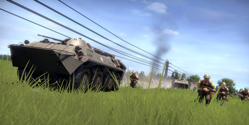 Regiments - Many People running