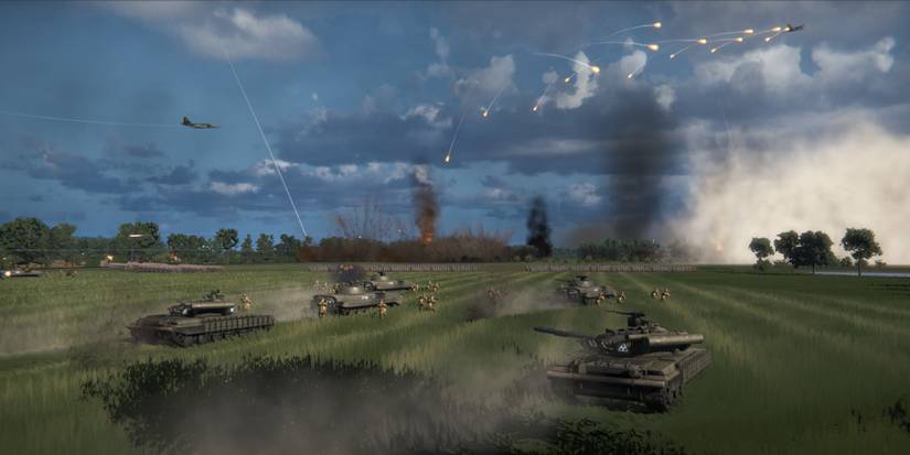 Regiments - Tanks driving