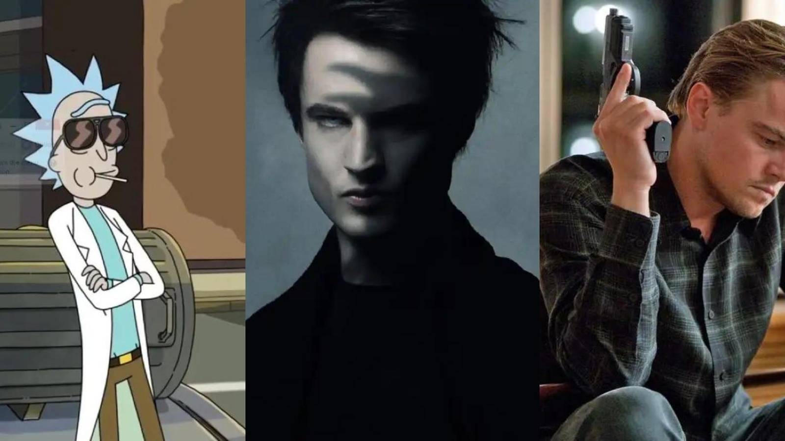 Rick Sanchez in Rick and Morty, Dream in The Sandman,  Dom Cobb in Inception