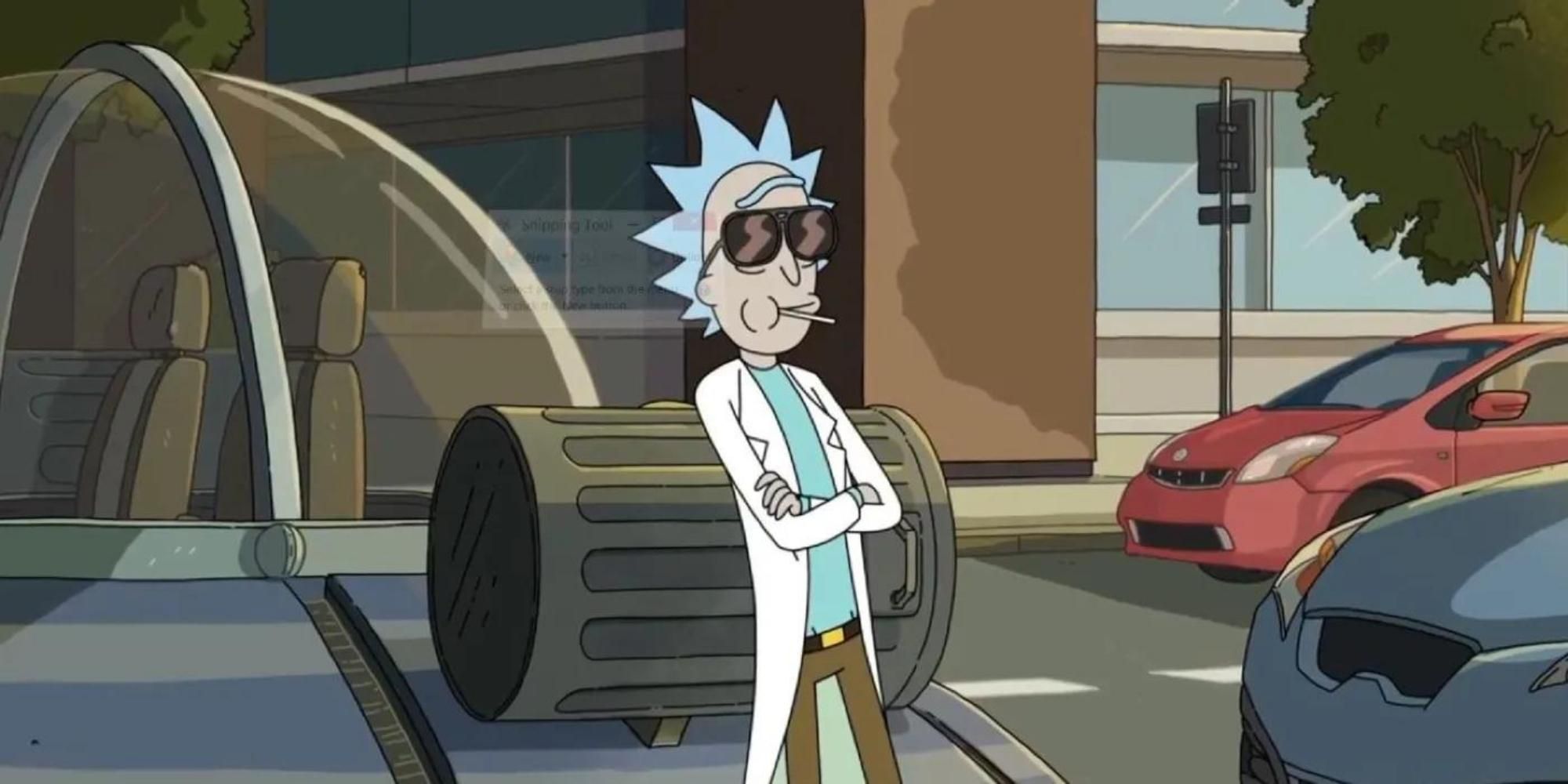 Rick Sanchez in Rick and Morty