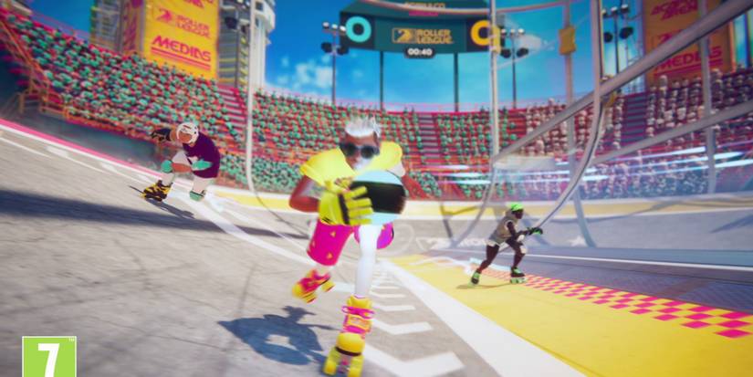 Roller Champions - Three People skating