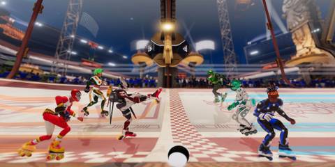 Roller Champions - Two Teams fighting