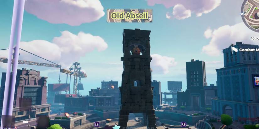 Rumbleverse - Close Up Look At Old Abseil In Practice Mode