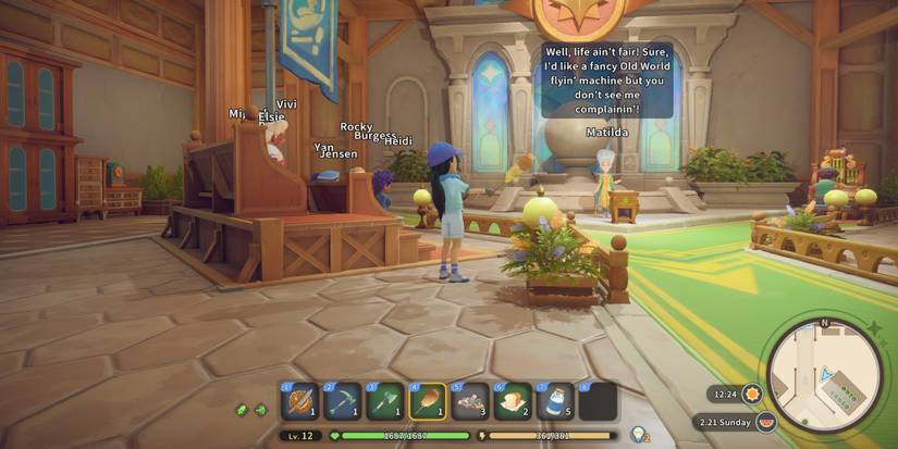 A feather duster in My Time at Sandrock