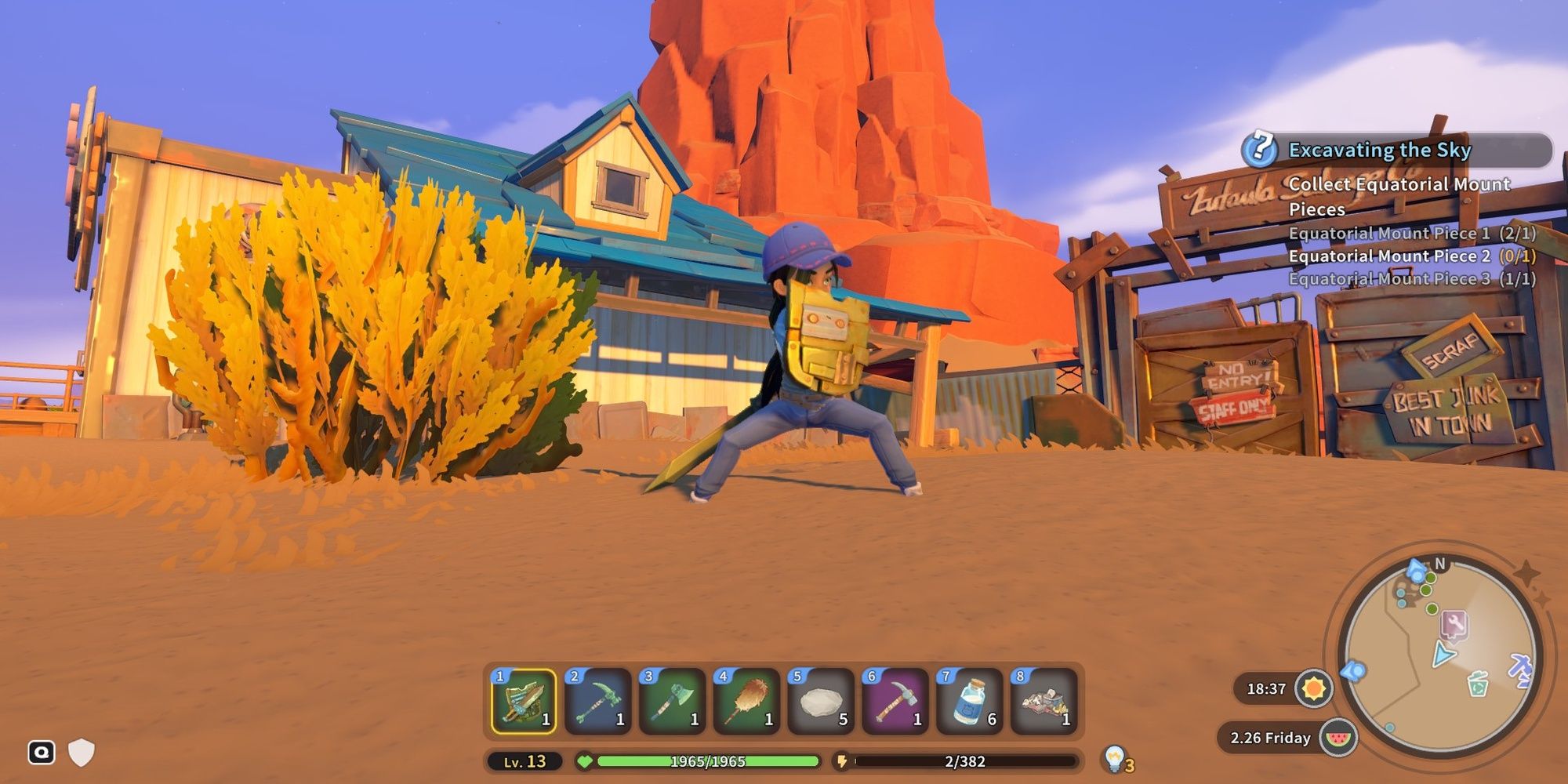 My Time At Sandrock Best Weapons & How To Get Them