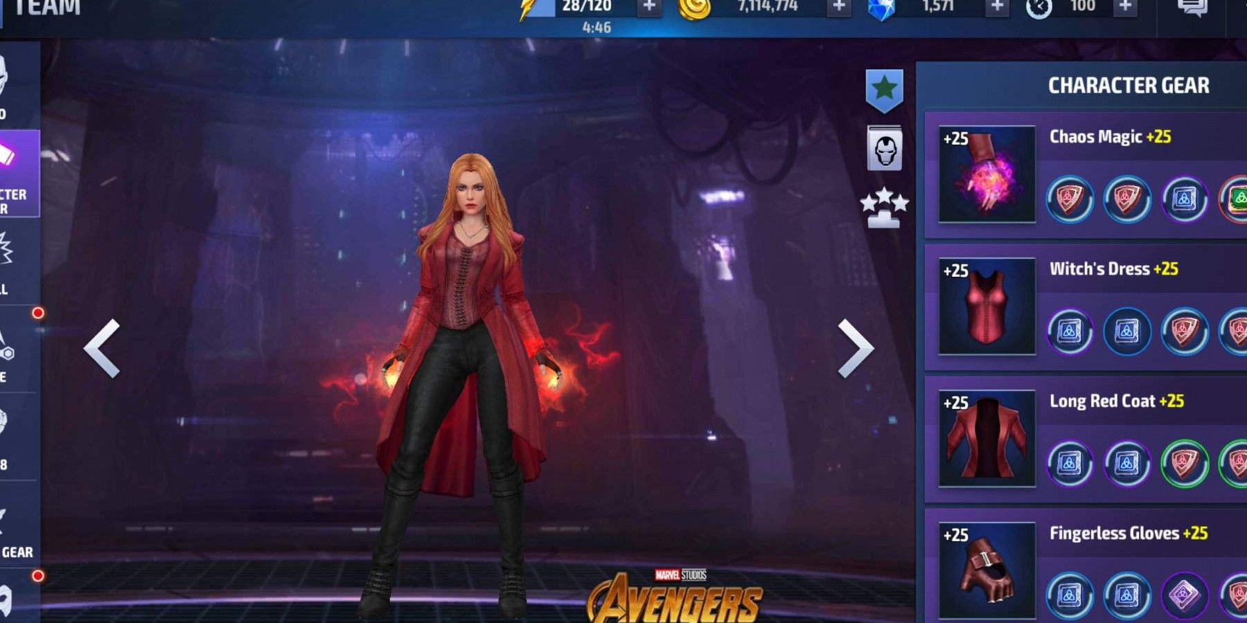 Scarlet Witch from Marvel Future Fight