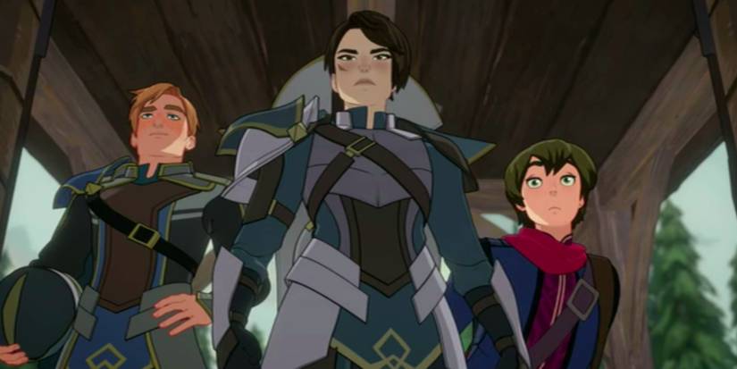 Callum and Amaya in The Dragon Prince
