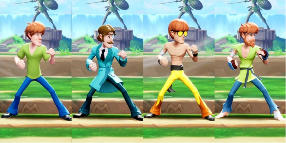 Shaggy outfits Multiversus