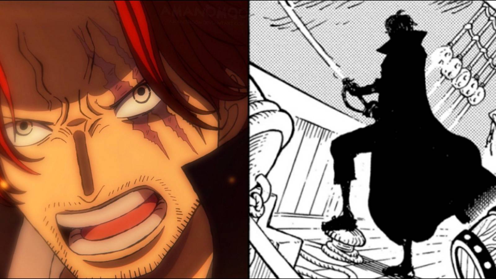 Shanks Conqueror's Haki Power
