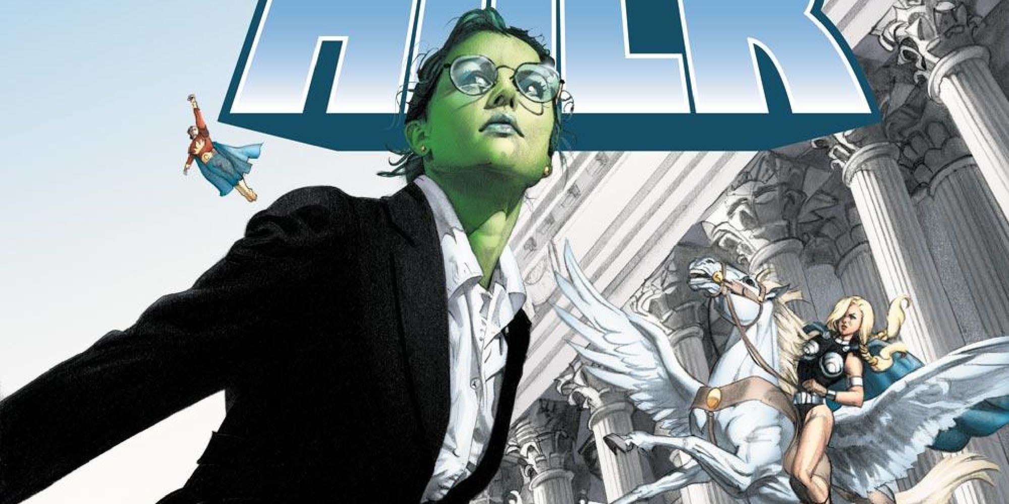 Jennifer Walters on the cover of issue 7 of She Hulk Volume 1