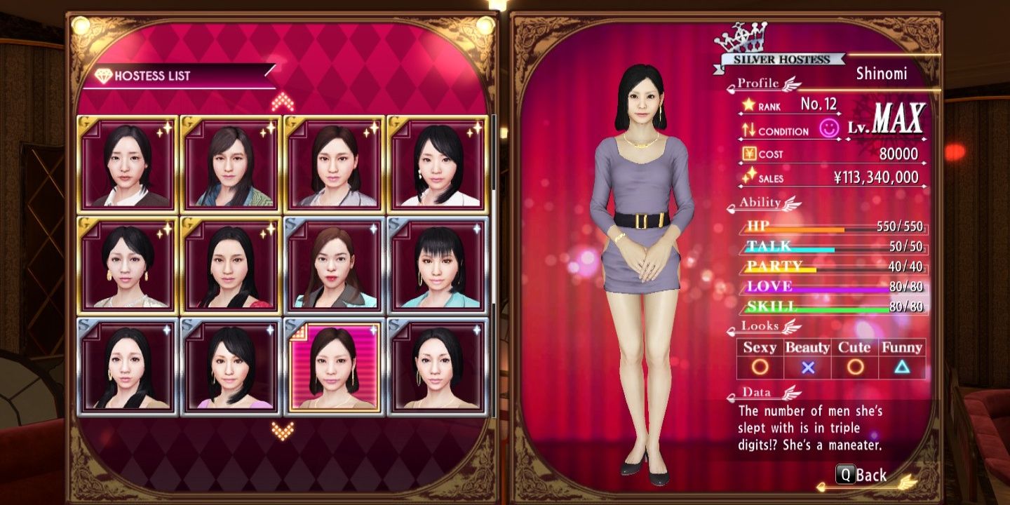 Shinomi in Yakuza 0