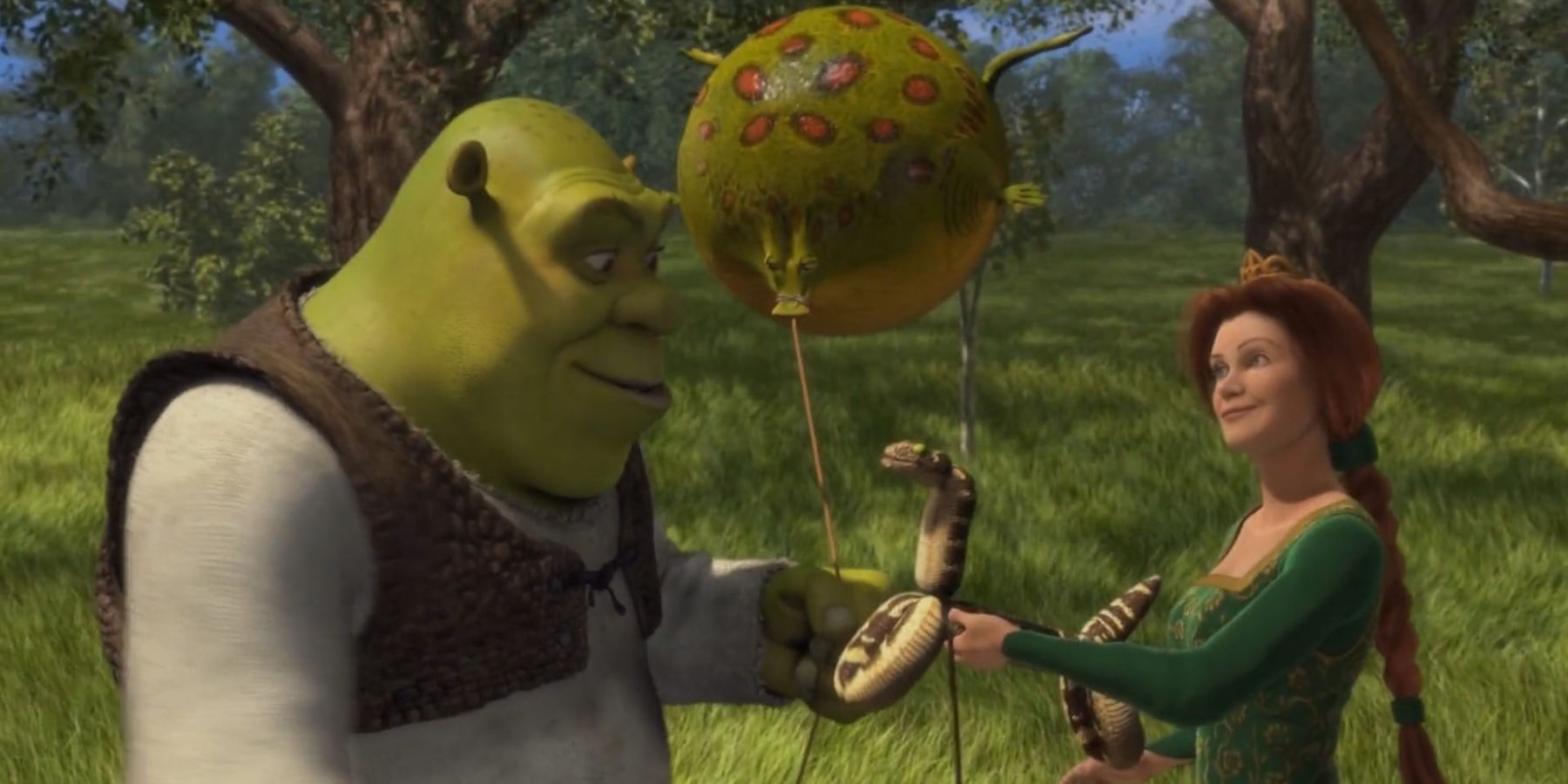 Shrek 1_Shrek & Fiona