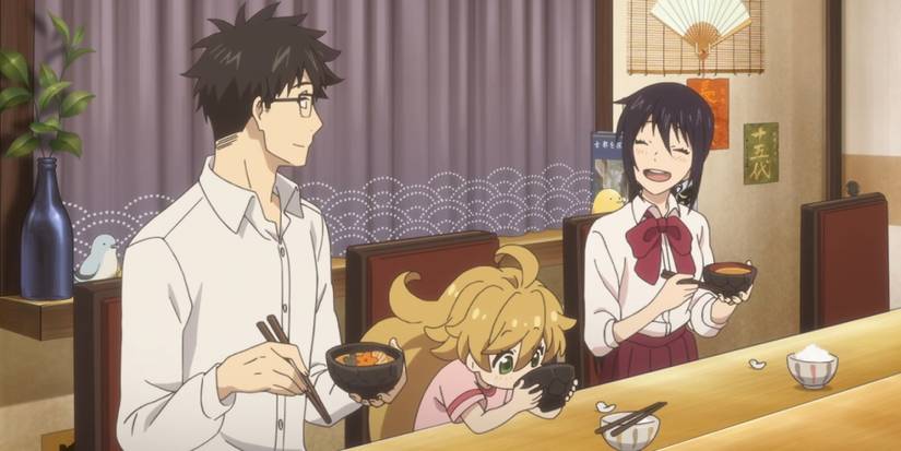 Single Parent Anime- Sweetness and Lightning 