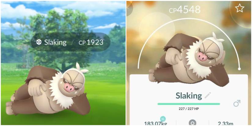Slaking from Pokemon GO