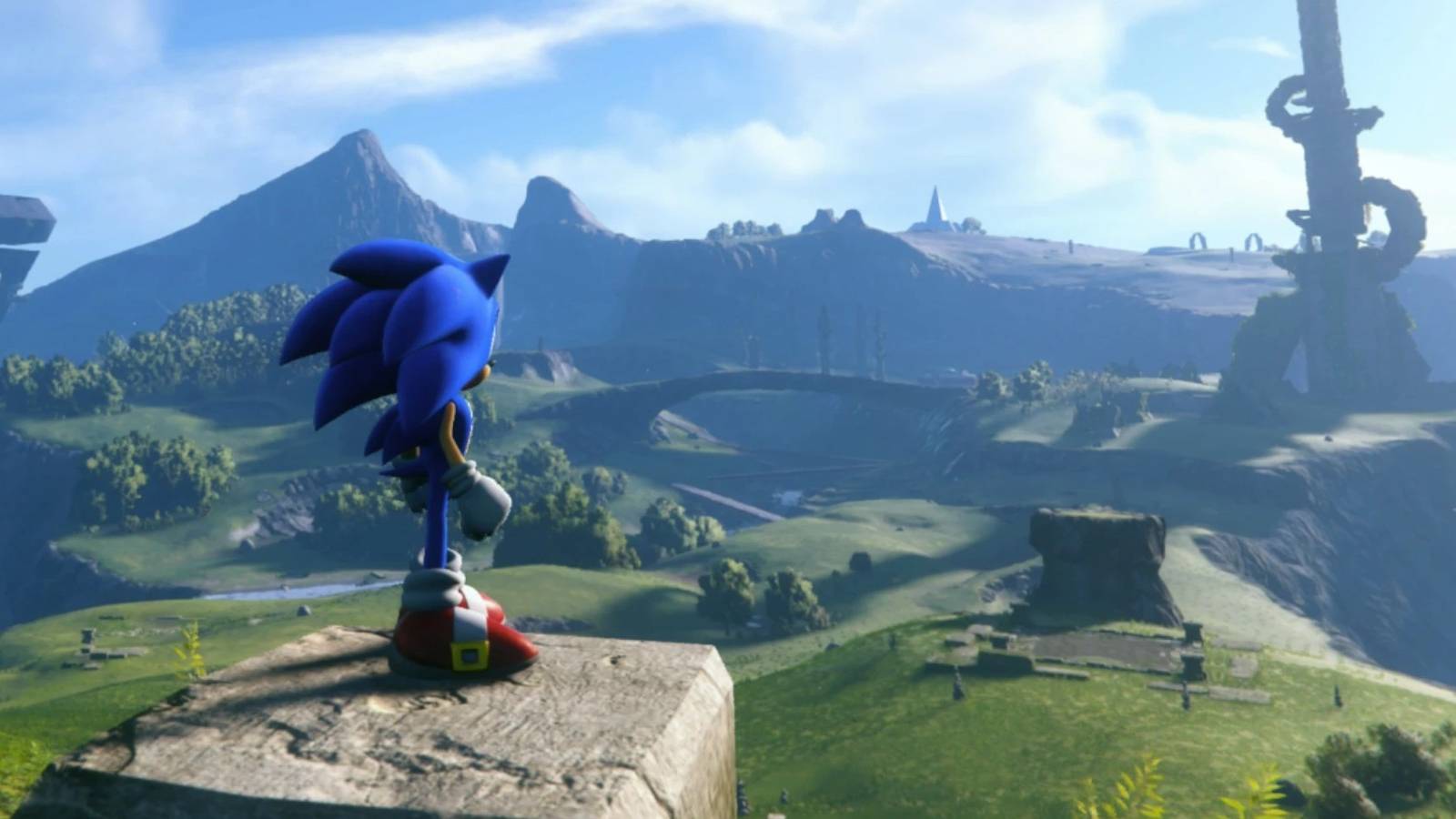 Sonic Frontiers Reveals Cyber Space Stages Gameplay at Gamescom