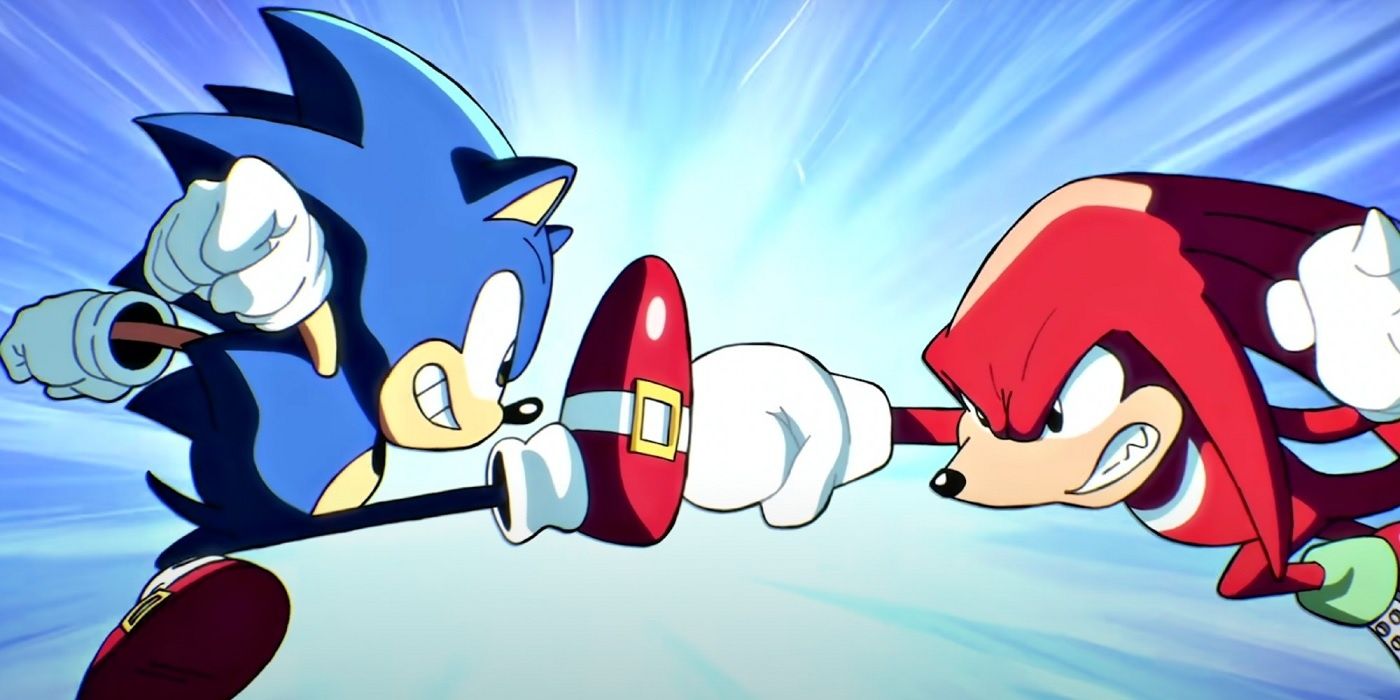 Sonic Origins Love-Hate- Trimmings Sonic Knuckles Cutscene