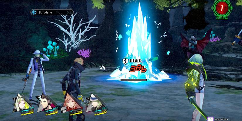 Soul Hackers 2 Weak Attack Badge