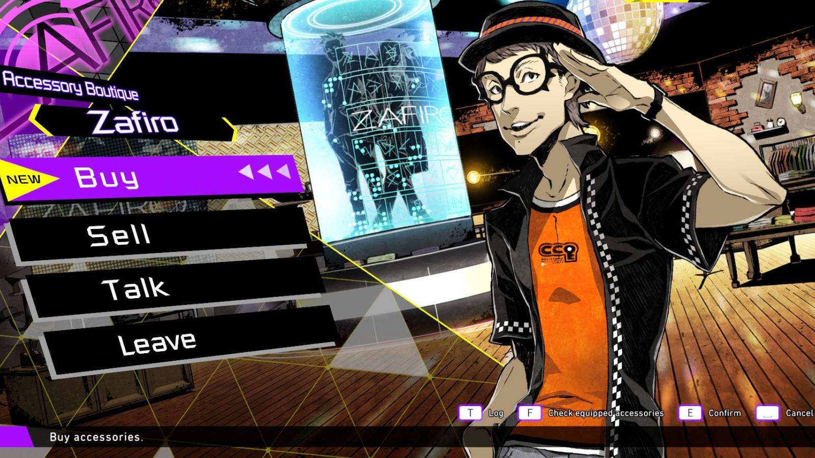 Soul Hackers 2 Zafiro