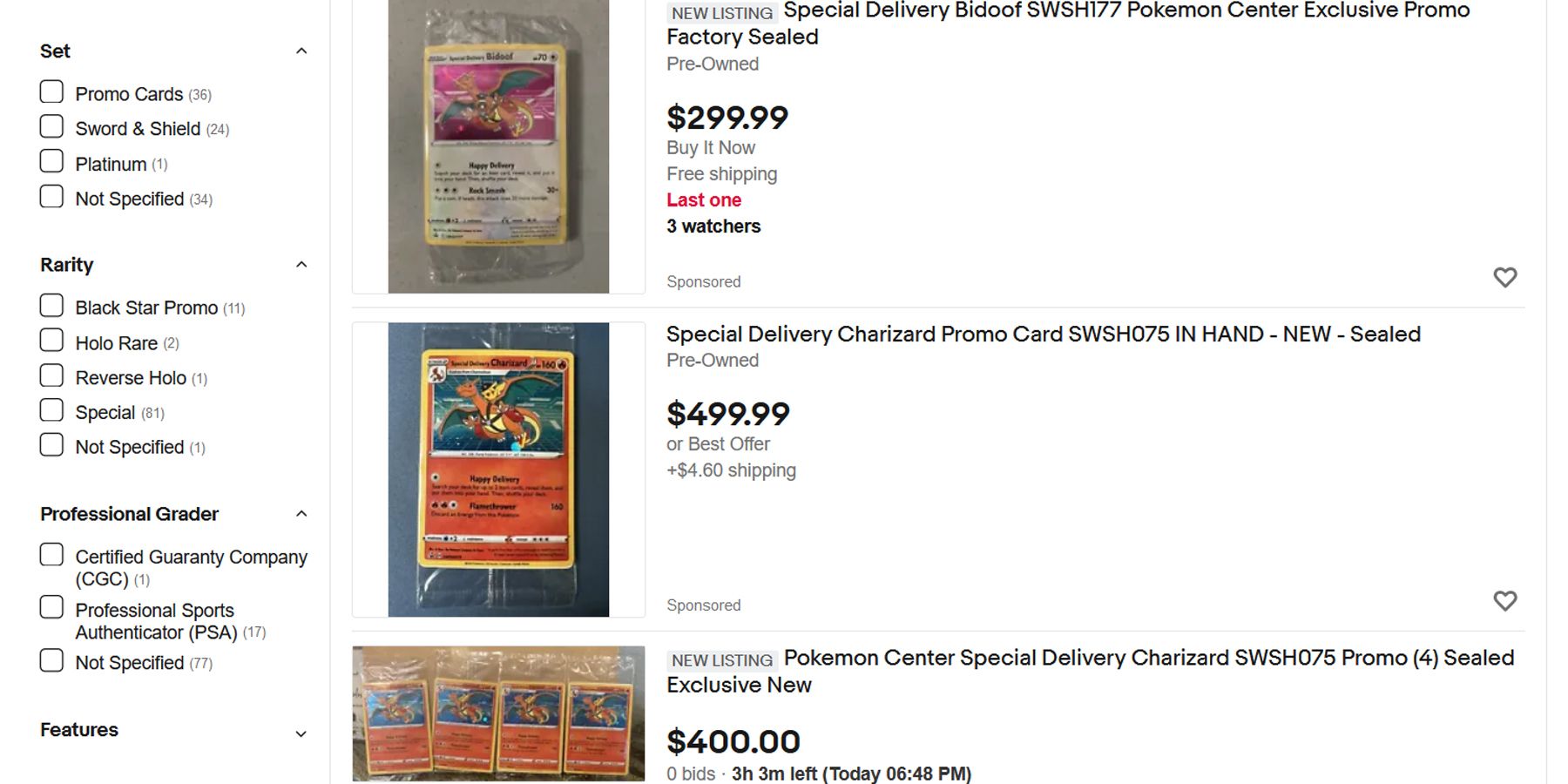 Pokémon Special Delivery Charizard Promo **SHIPS SAME DAY** store #1