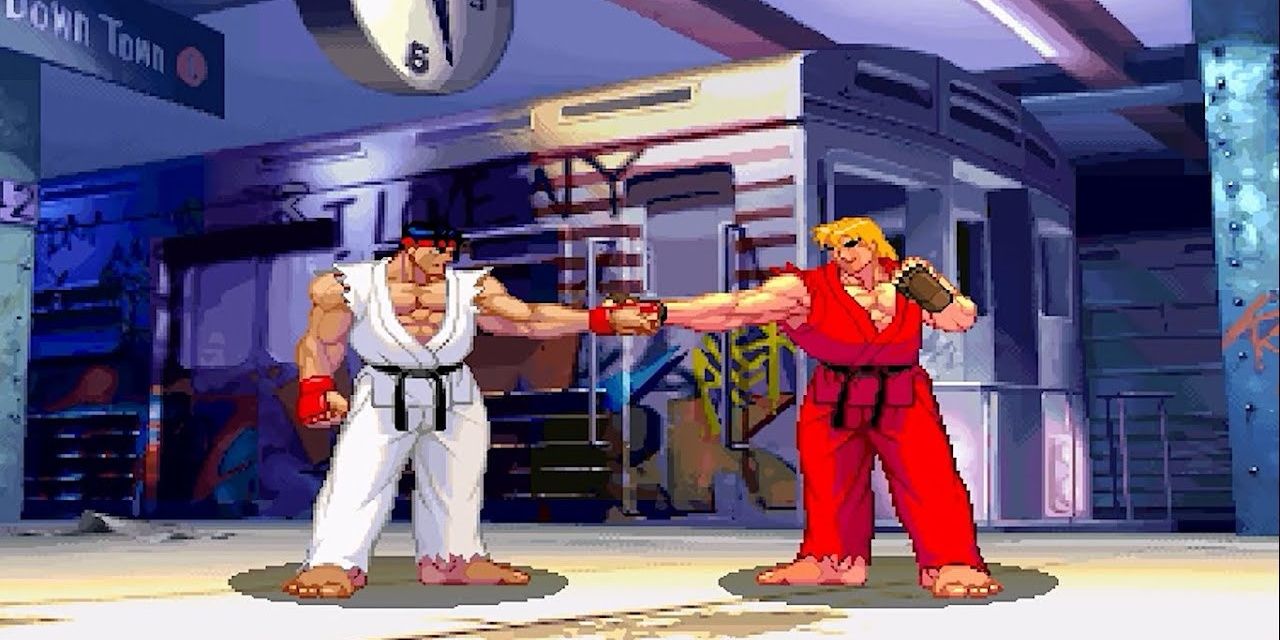 Street Fighter Iconic Moments- SF3 Third Strike Ryu Ken Intro