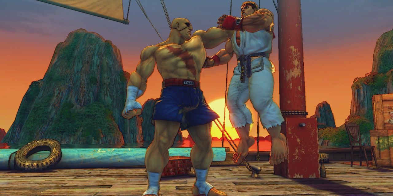 Street Fighter Iconic Moments- SF4 Sagat Ryu 