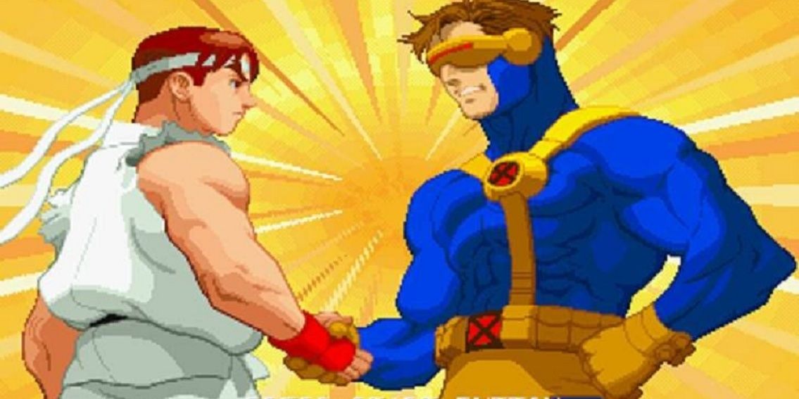 Street Fighter Iconic Moments- X-Men Vs SF Intro 