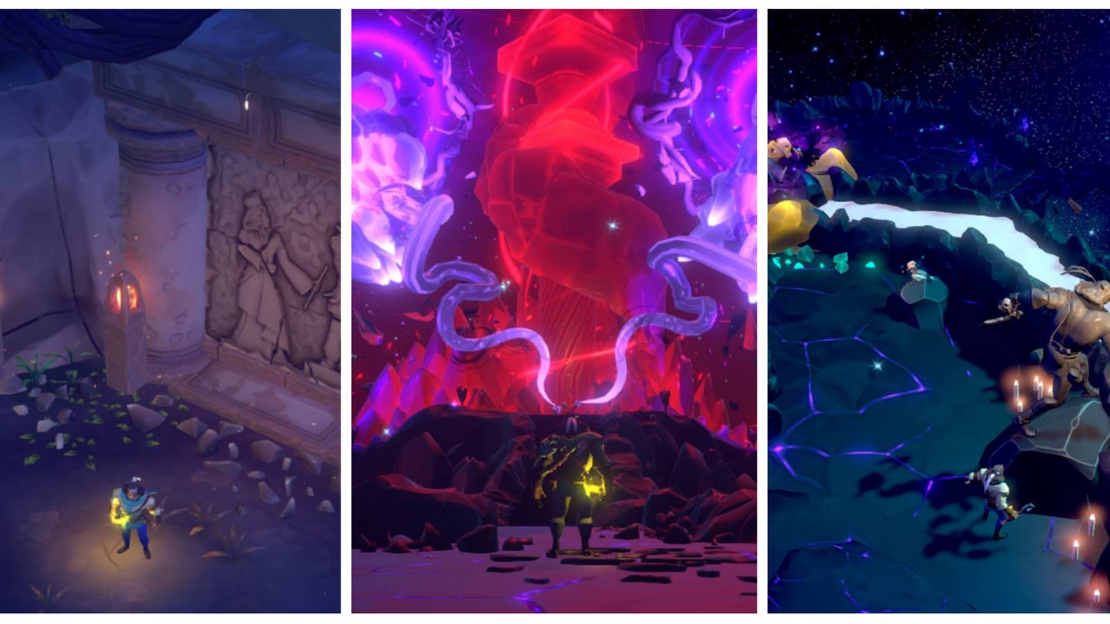 Tale of Bistun - 3 joined images