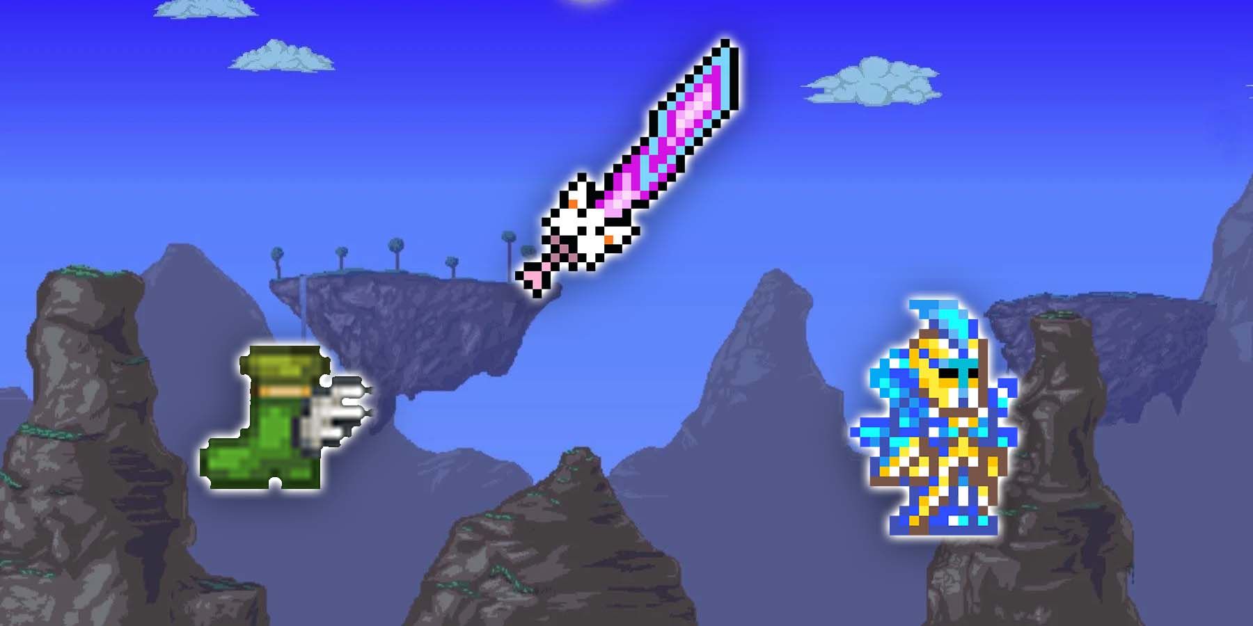 Terraria Items Weapons Armor