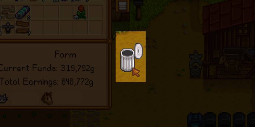 The Bin for Disposal in Stardew Valley