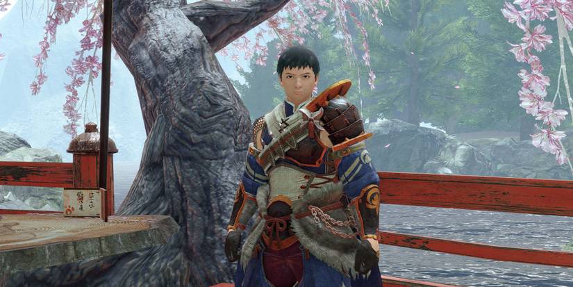 The Kamura S Set for Leg Armor in Monster Hunter Rise
