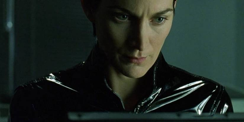 The Matrix Reloaded Trinity is the movie's resident hacker