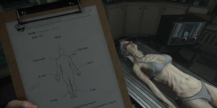 The Mortuary Assistant - Anatomy of a corpse