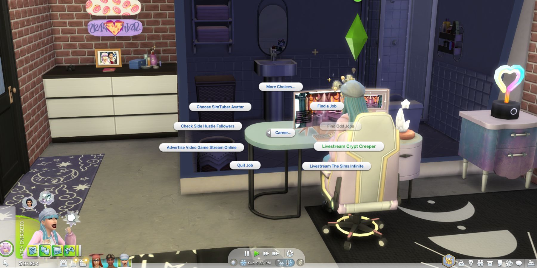 Sims 4: High School Years - How to Stream and Get Followers