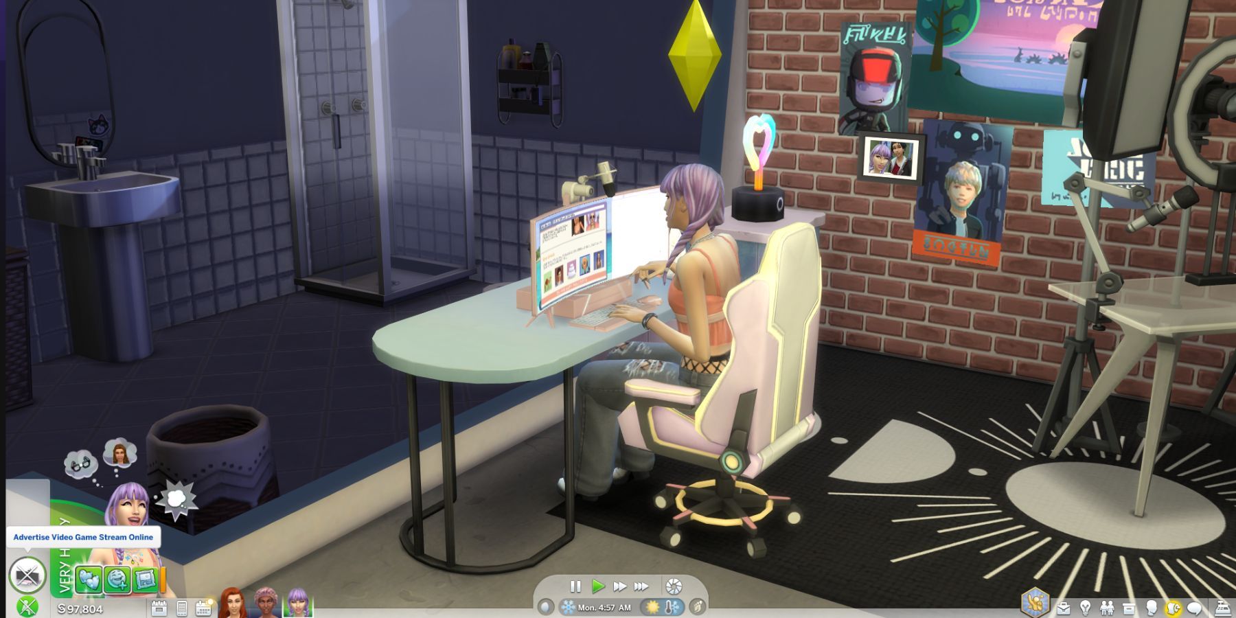 The Sims 4 High School Years Advertise Streams