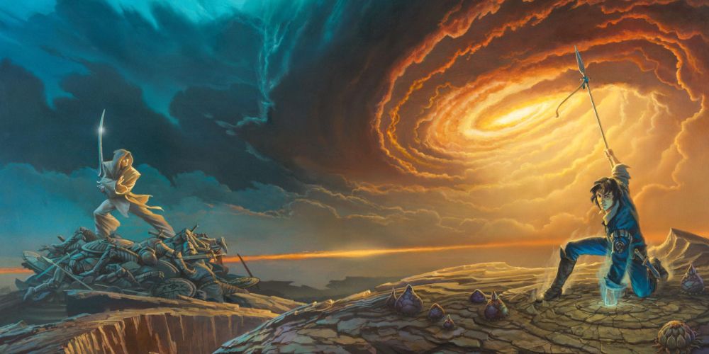 Cover art from Sanderson's A Stormlight Archive 