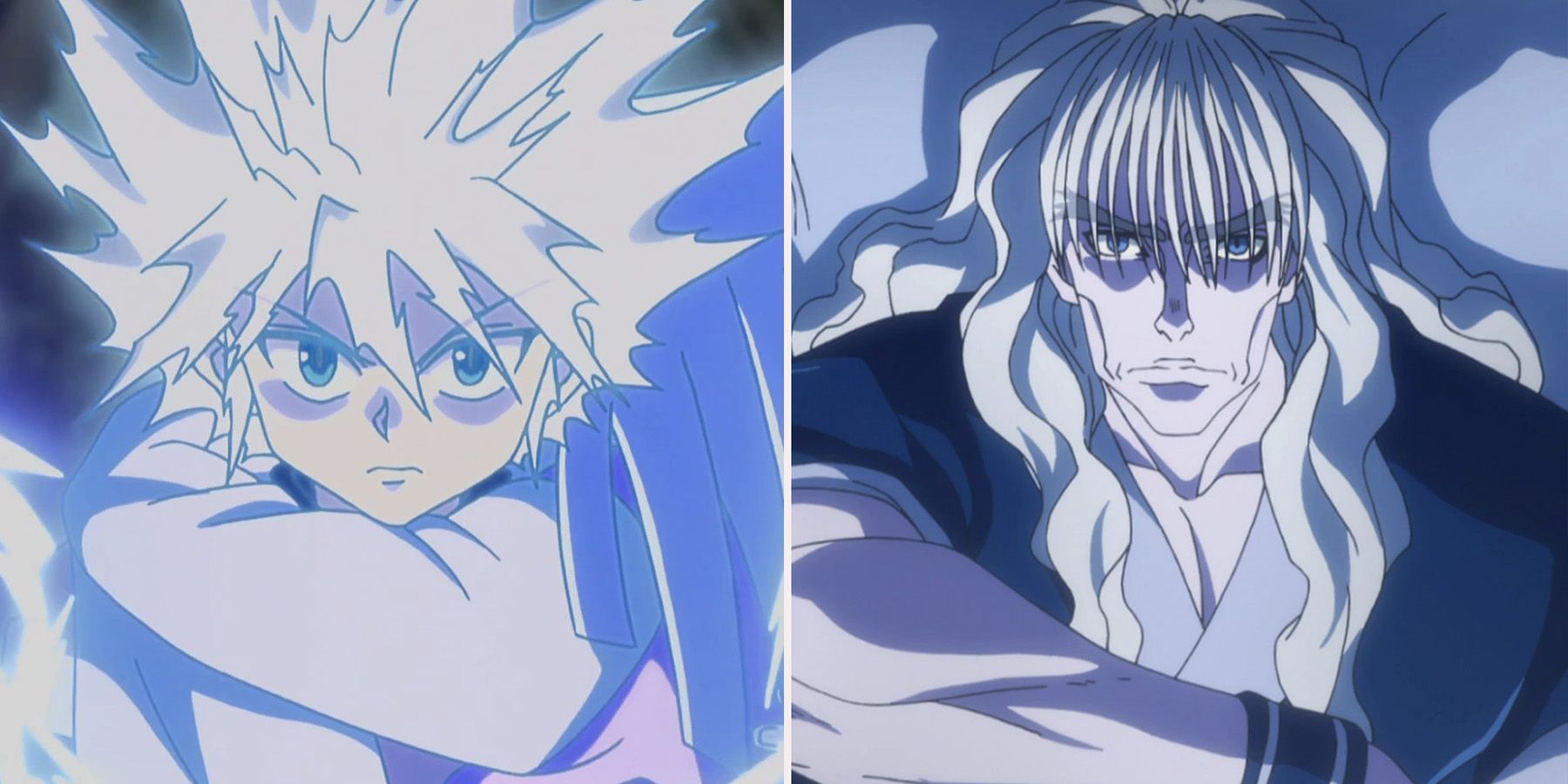 silva zoldyck vs hisoka