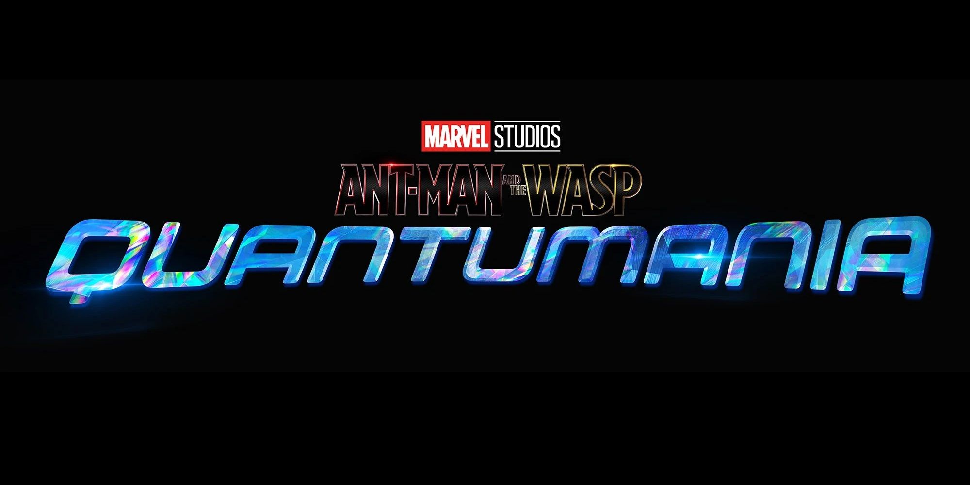 The logo for Marvel Studios' Ant-Man and the Wasp Quantumania